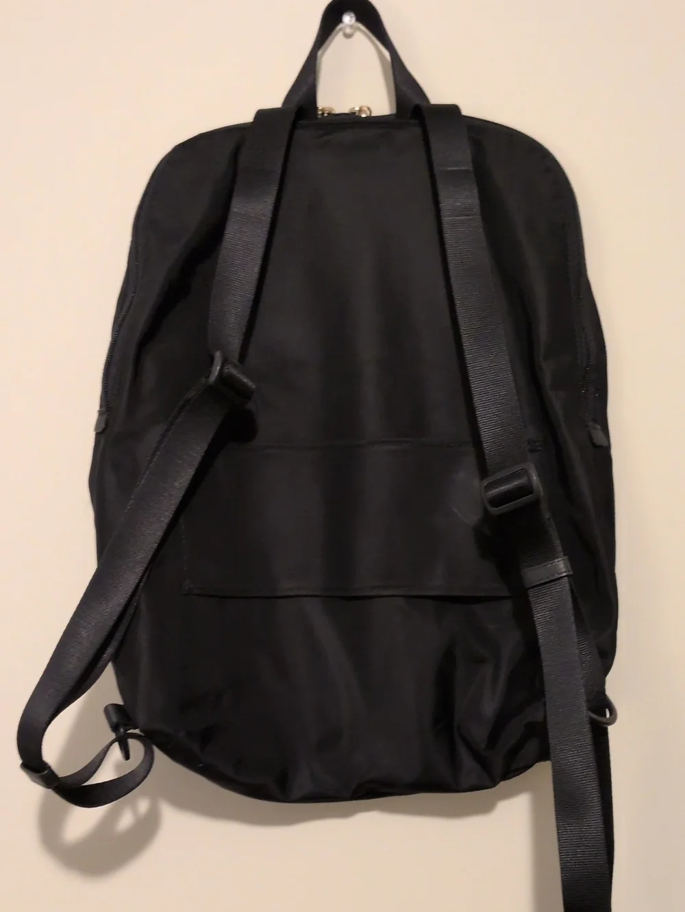 Tumi Black Nylon Backpack